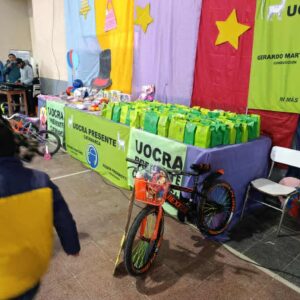 UOCRA PUNA LLEVÓ ALEGRÍA Y DONACIONES A LOS NIÑOS DE LAGUNA BLANCA, BELEN