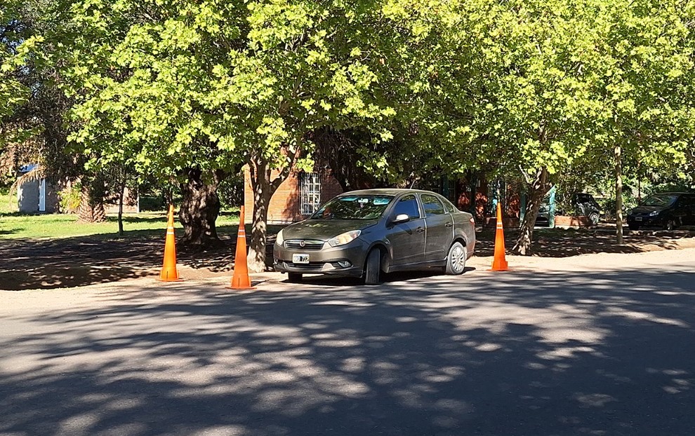Licencias de conducir: circuito para principiantes en el Parque Perón