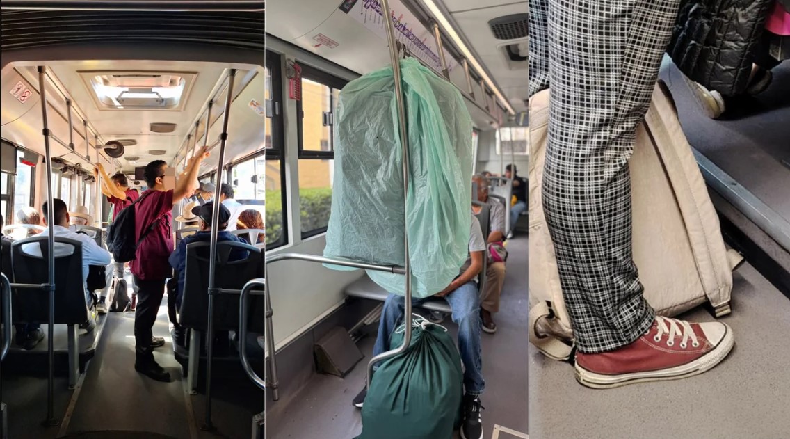 Mexico:Metrobús: prohíben usar la mochila en la espalda y toman una drástica decisión para solucionarlo