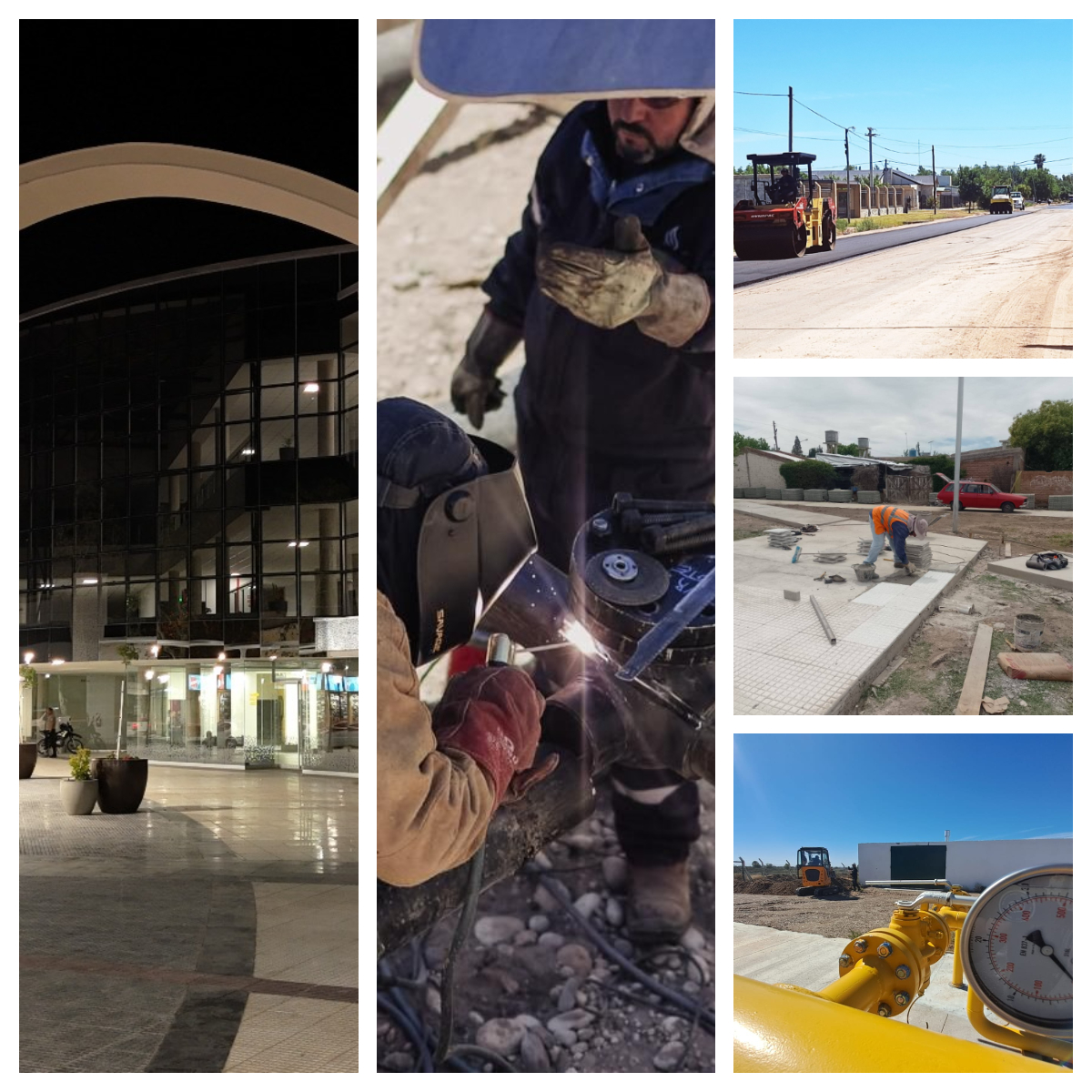 San Rafael continúa ejecutando un intenso plan de obra pública en barrios y distritos