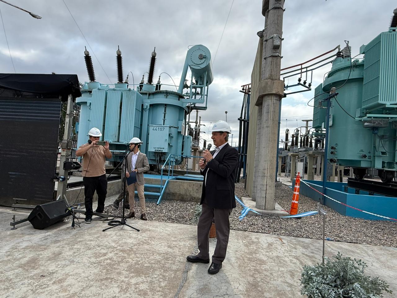 Omar Félix tras la ampliación de la planta transformadora eléctrica: “Empieza a solucionar el atraso en inversión energética”.