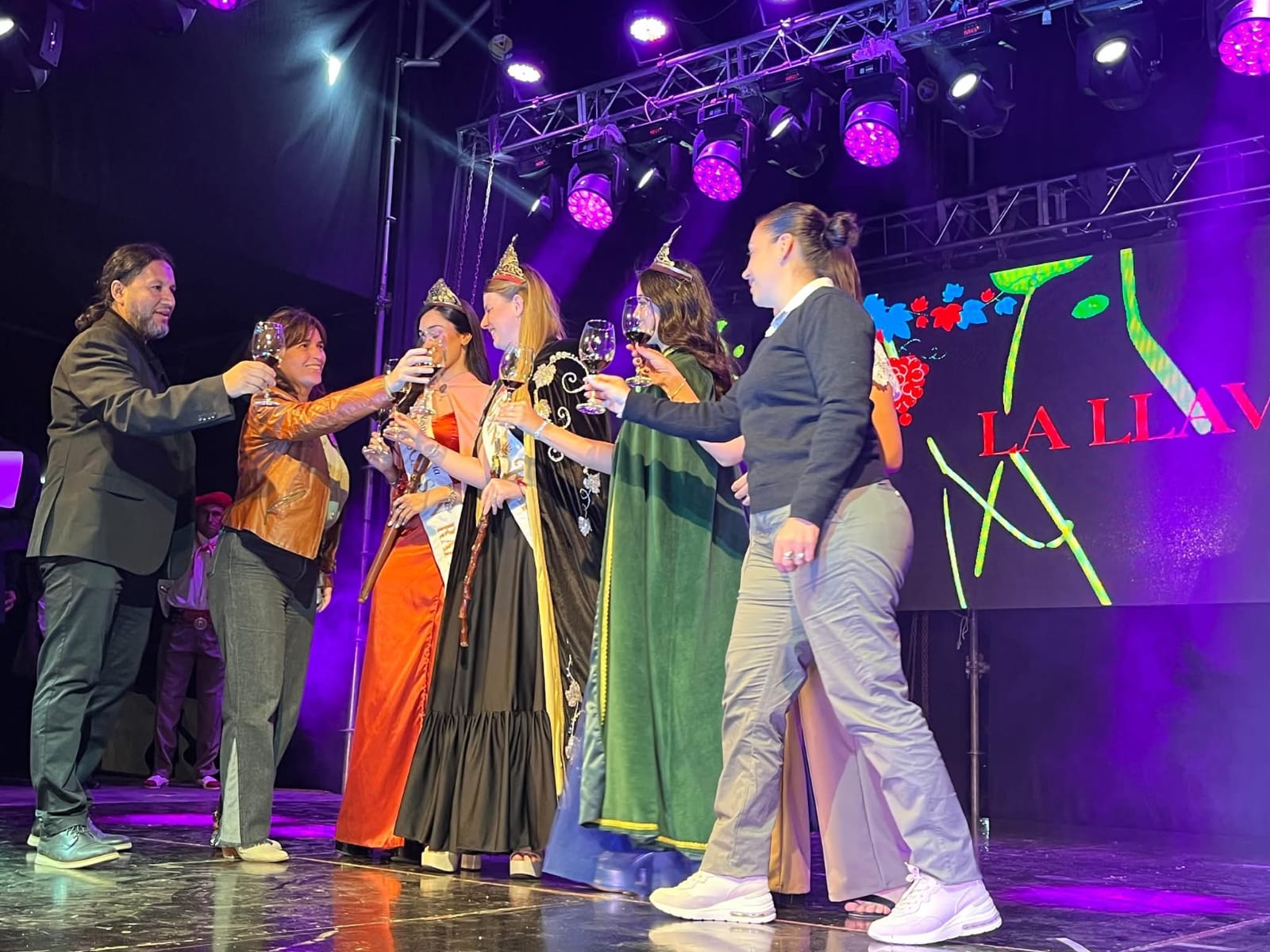 La Llave celebró su Vendimia y proclamó a Melina Gómez como su representante