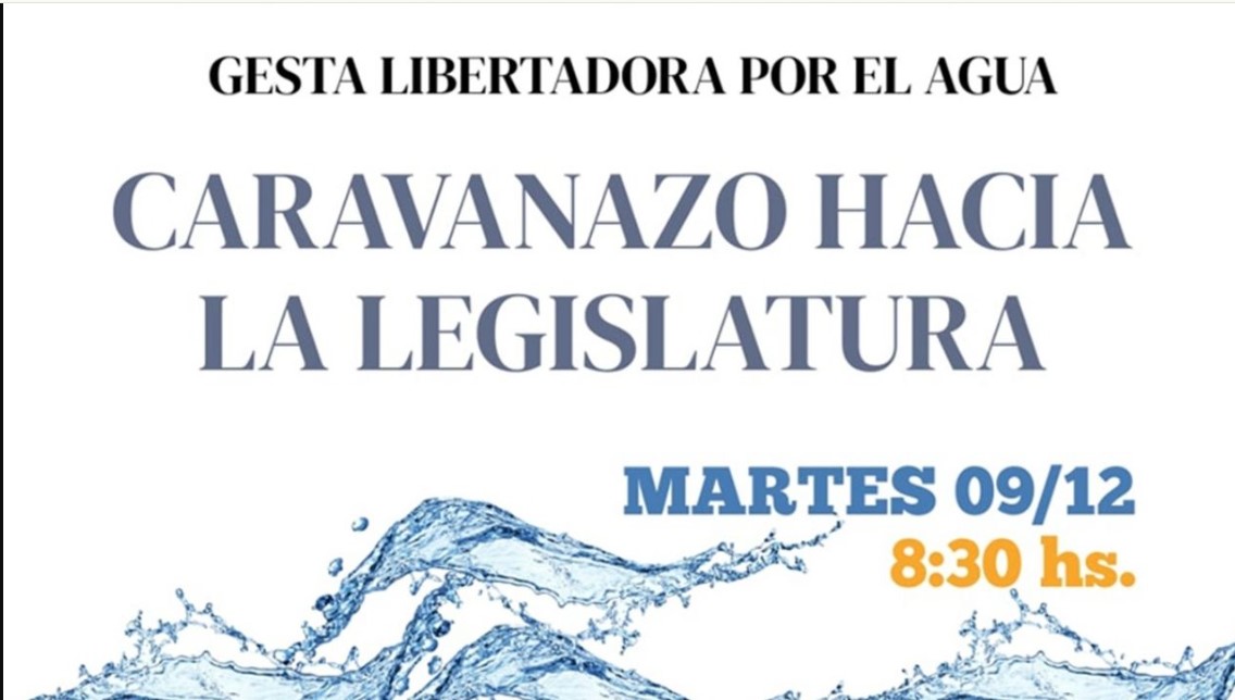 EL MARTES TAMBIÉN LLEGARÁ GENTE DEL ESTE Y LAVALLE EN CARAVANA PARA APOYAR EL RECHAZO A SAN JORGE