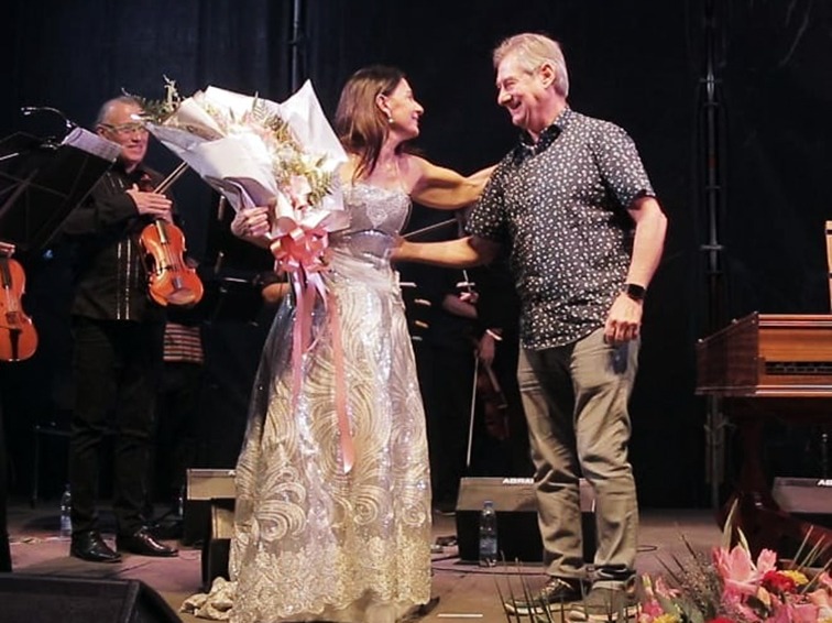 Verónica Cangemi en San Rafael: una velada mágica a orillas del Río Atuel