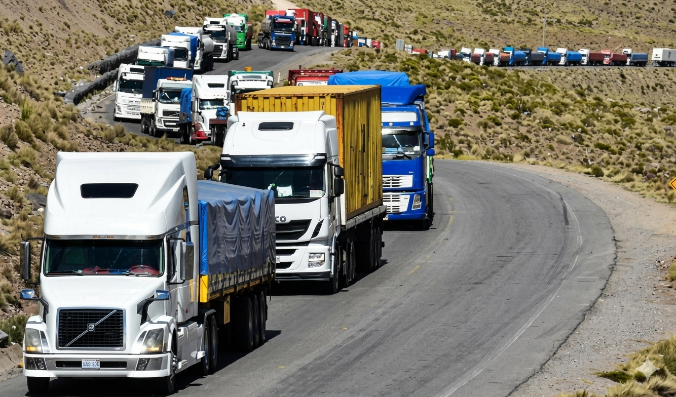 CORREDOR BIOCEÁNICO ALTERNATIVO PODRÍA DESVIAR 66 MIL CAMIONES ANUALES DEL CRISTO REDENTOR