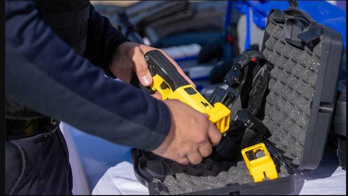 La Policía de Mendoza realizó en Malargüe la primera intervención preventiva con Taser 7 fuera de las fuerzas especiales