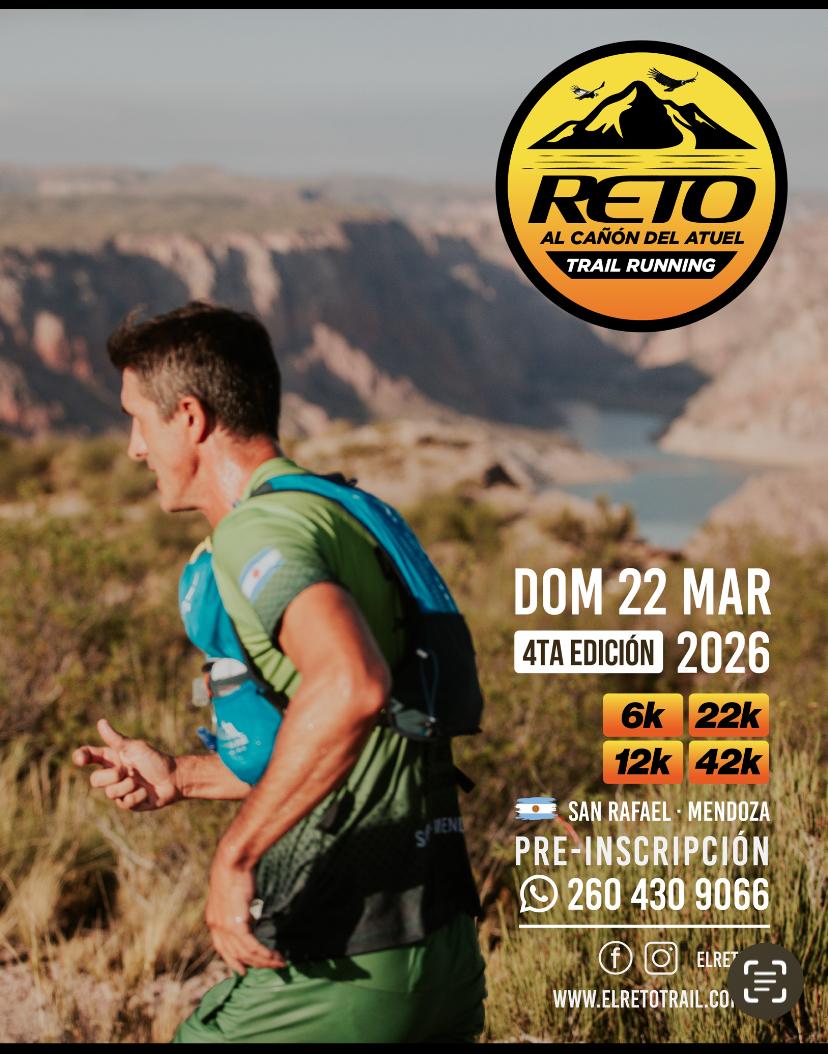 Cientos de competidores llegan a San Rafael para la 4ta edición del “Reto al Cañón del Atuel”