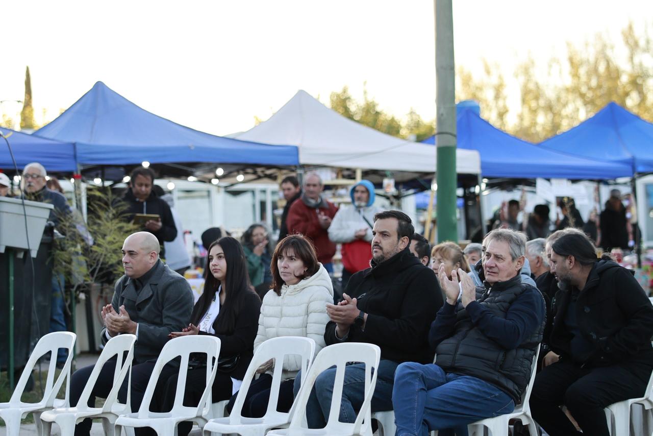 El intendente Omar Félix acompañó las celebraciones de San Expedito y la misa criolla en Monte Comán