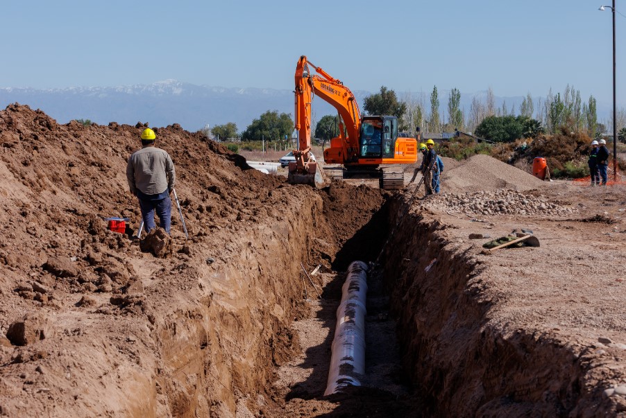Maipú avanza con obras de infraestructura y saneamiento en las Zonas Sur y Este: conocé los puntos con cortes de calles